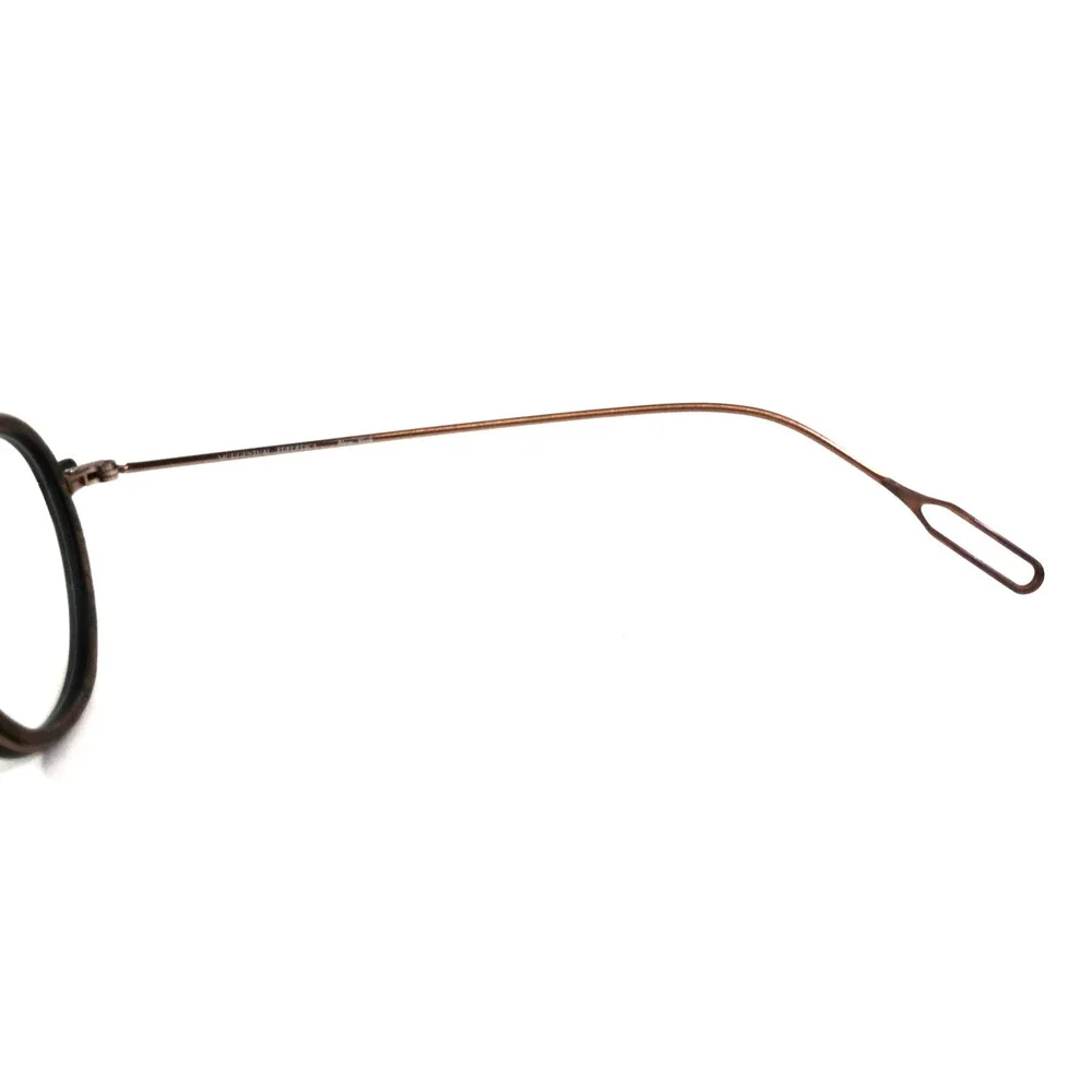Morgenthal Frederics Eyeglasses Frames OPUS 154 Genuine Horn Titanium 45-24-144